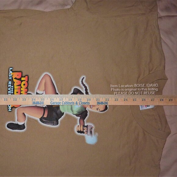 Tomb Raider Last Revelation tee shirt promo - Picture 4 of 4